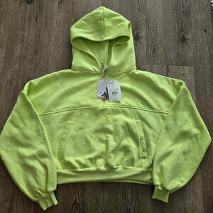 Blogilates - Marshmallow Half Zip Hooded Sweatshirt